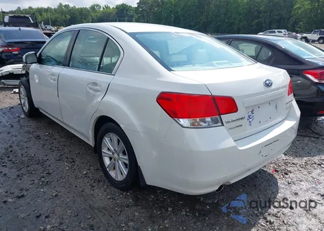 2010 Subaru Legacy 2.5I Premium from USA, damaged, VIN 4S3BMBB62A3228995
